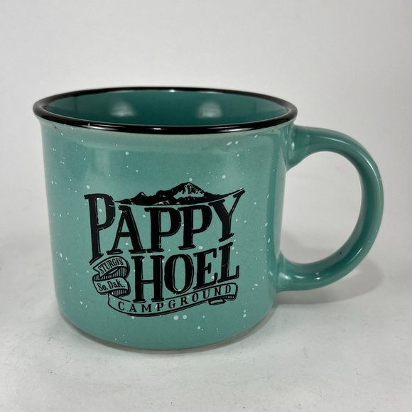 Pappy Hoel Campground Other - Pappy Hoel Sturgis Campground Stoneware Coffee Mug 14oz Bike Rally South Dakota